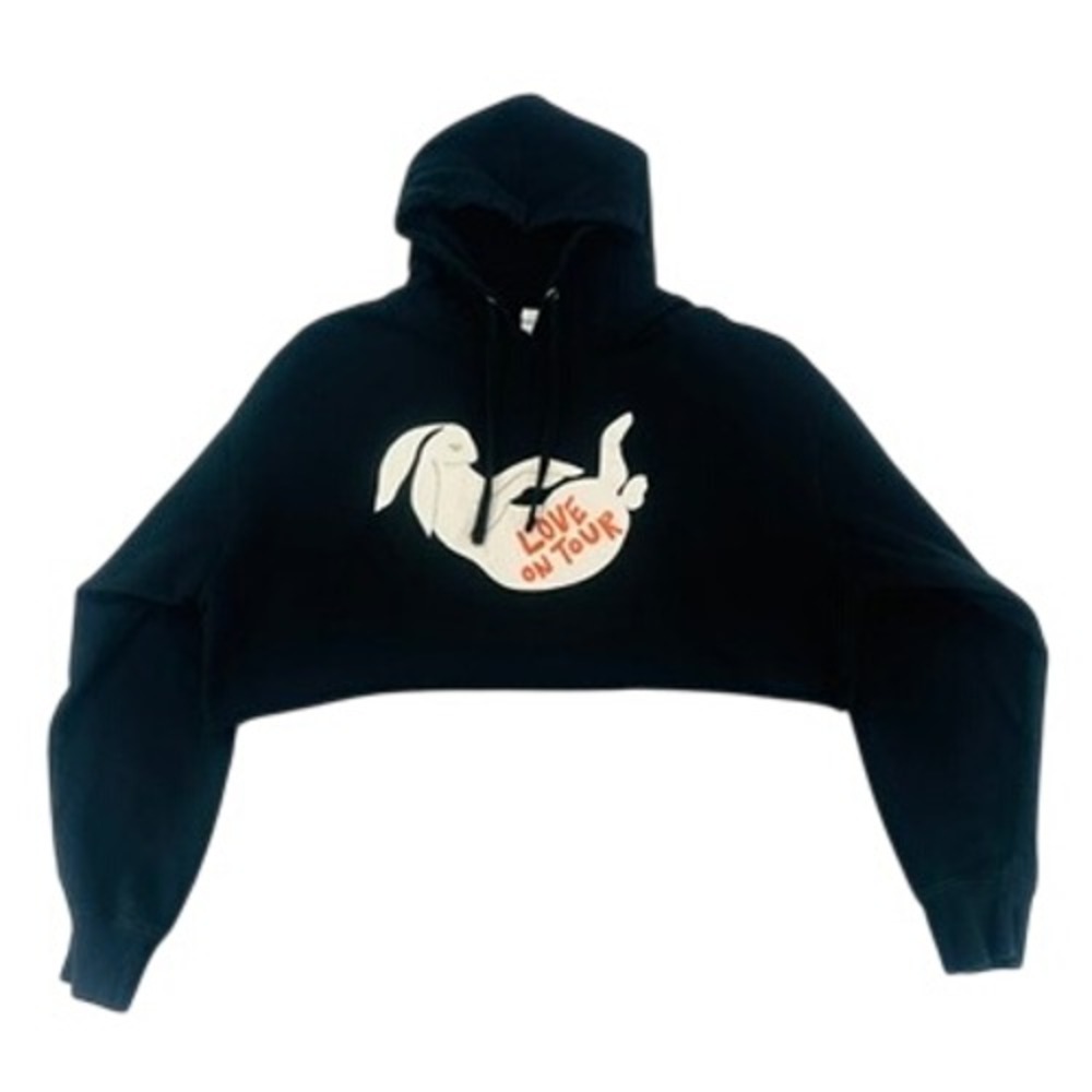 Harry Styles Love On Tour Goat Hoodie Black 2XL